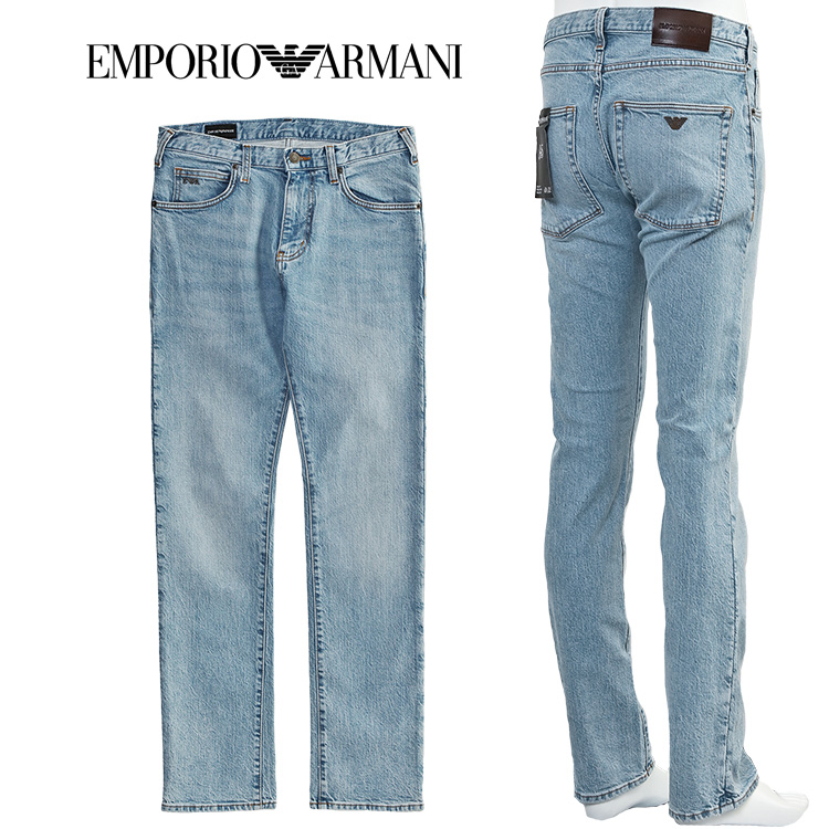 EMPORIO ARMANI エンポリオアルマーニ レギュラーフィットジーンズ J45 