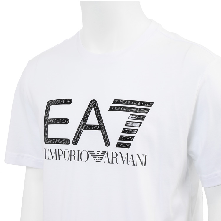 エンポリオ アルマーニ EMPORIO ARMANI EA7 Tシャツ 光沢 ロゴ 3LPT54