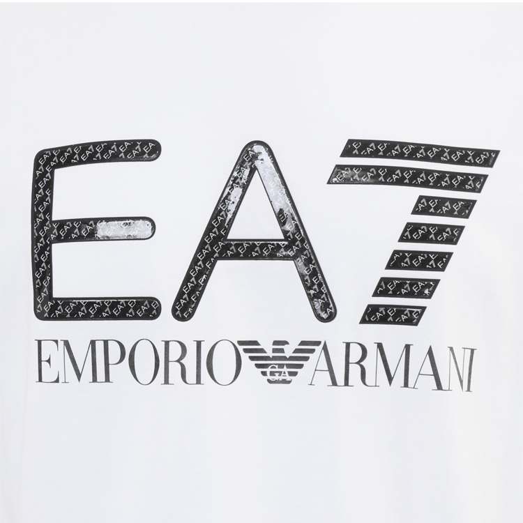 エンポリオ アルマーニ EMPORIO ARMANI EA7 Tシャツ 光沢 ロゴ 3LPT54