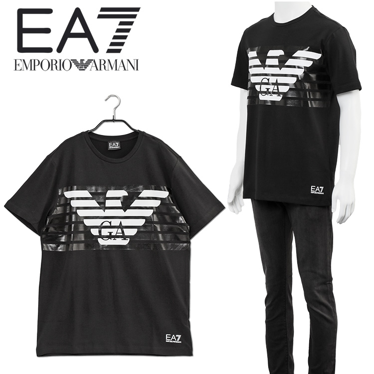エンポリオ アルマーニ EMPORIO ARMANI EA7 半袖 Tシャツ 光沢