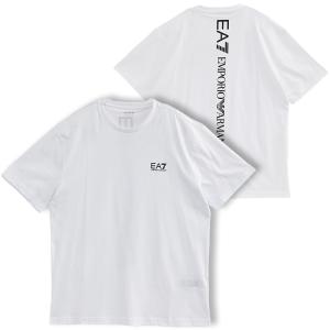 アルマーニ Tシャツ EA7 EMPORIO ARMANI 縦ロゴ バックプリント 8NPT18-P...