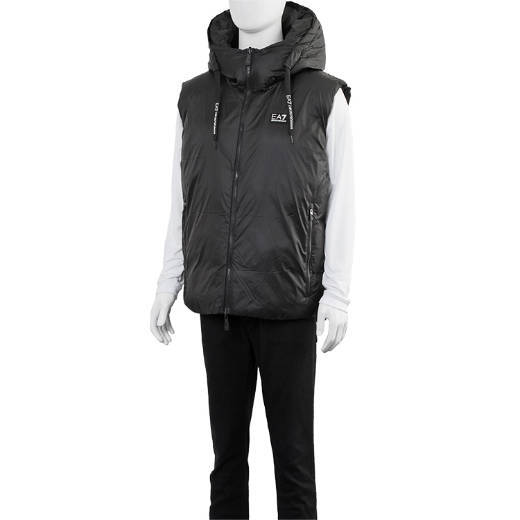 EMPORIO ARMANI アルマーニ EA7 リバーシブル ジレ フード