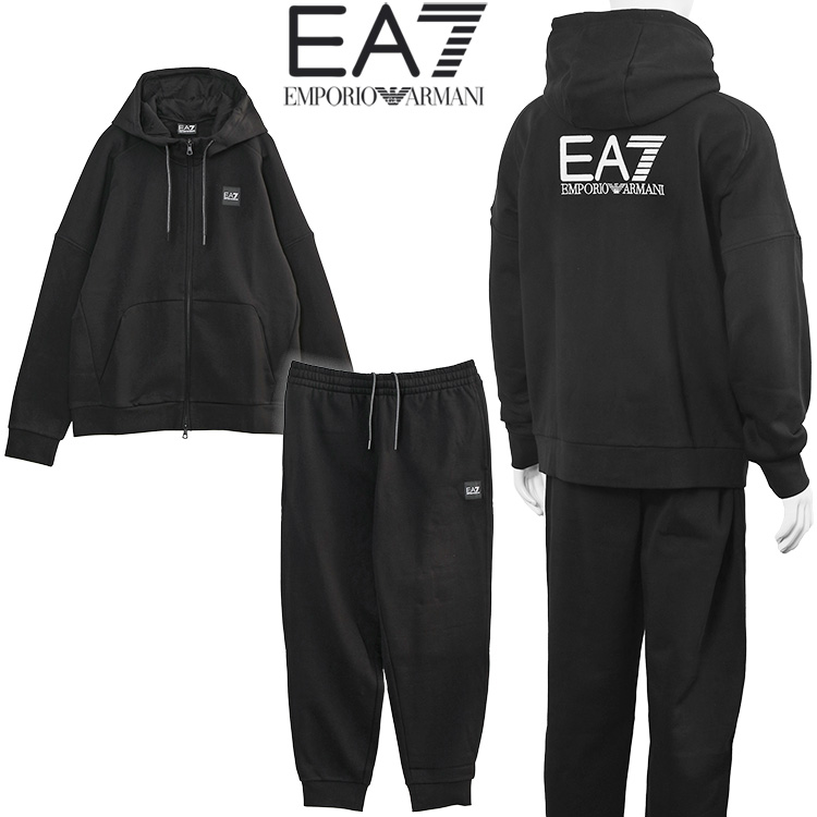 EA7 エンポリオアルマーニ セットアップ 上下セット 裏起毛 トラック