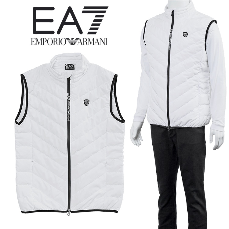 EMPORIO ARMANI EA7 ライト ダウンベスト Premium Shield