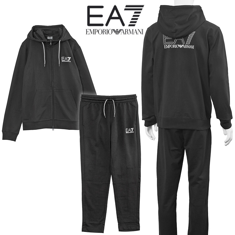 EMPORIO ARMANI EA7 アルマーニ トラックスーツ 上下 XL EA7 エンポリオ アルマーニ セットアップ スウェット パーカー