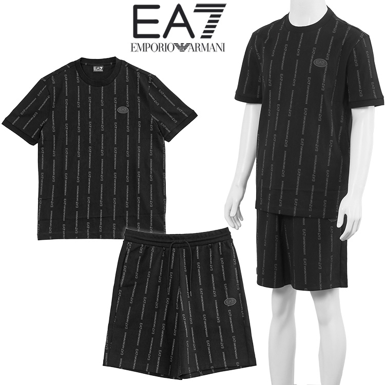 EA7 エンポリオ アルマーニ セットアップ Graphic Series 総柄 Tシャツ