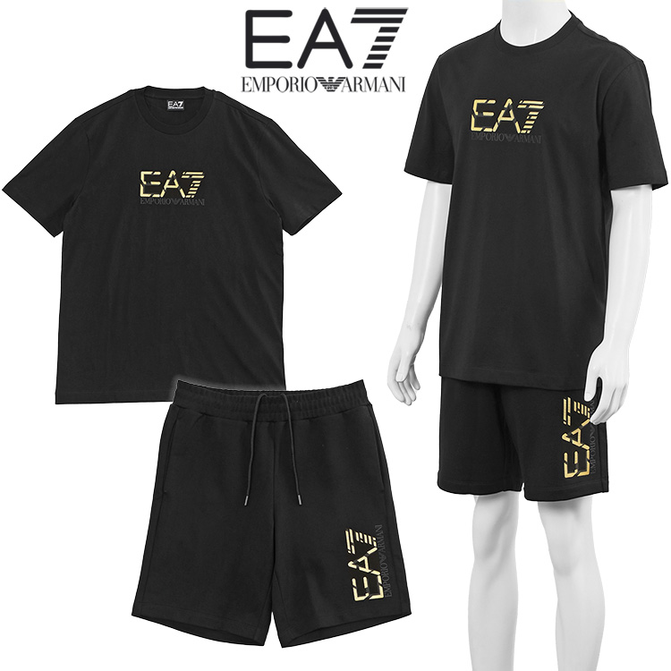 EA7 エンポリオ アルマーニ セットアップ Tシャツ スウェットハーフ