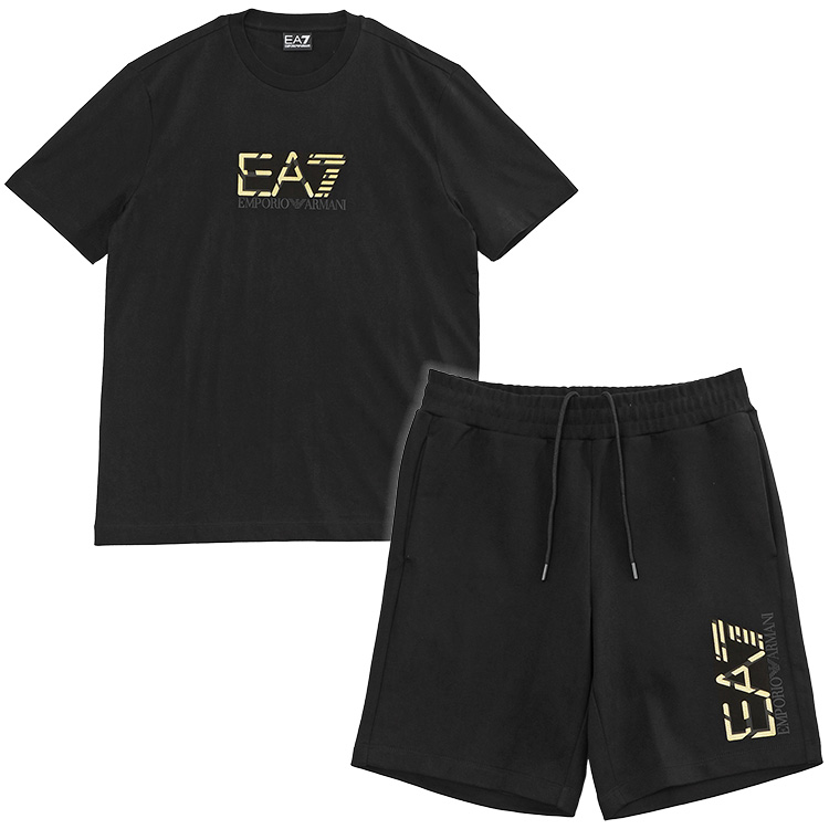 EA7 エンポリオ アルマーニ セットアップ Tシャツ スウェットハーフ