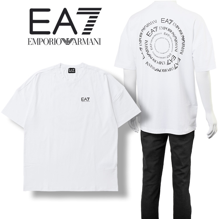 アルマーニ Tシャツ EMPORIO ARMANI EA7 リラックスフィット 3RPT12