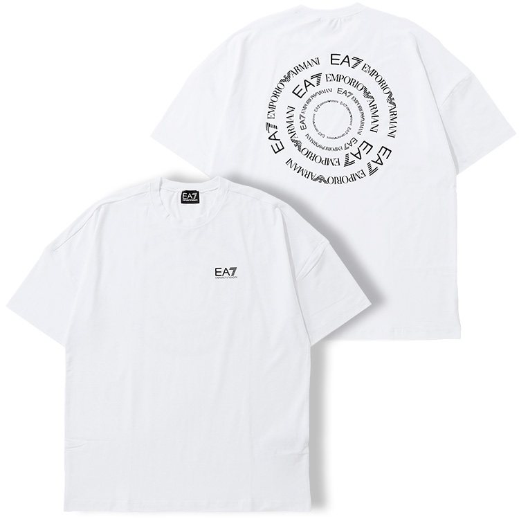 アルマーニ Tシャツ EMPORIO ARMANI EA7 リラックスフィット 3RPT12