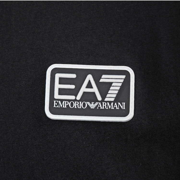 エンポリオ アルマーニ EMPORIO ARMANI EA7 半袖 Tシャツ 立体 ロゴテープ 3LPT18-PJ02Z-0200