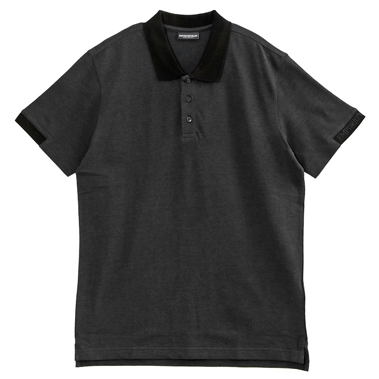 EMPORIO ARMANI エンポリオアルマーニ 袖ロゴ ポロシャツ EM000571