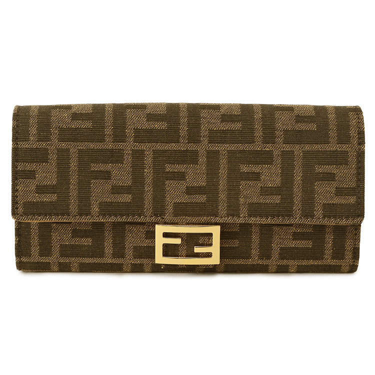 FENDI（フェンディ） バゲット チェーン付き 長財布 8M0365-A98P-F0A6E