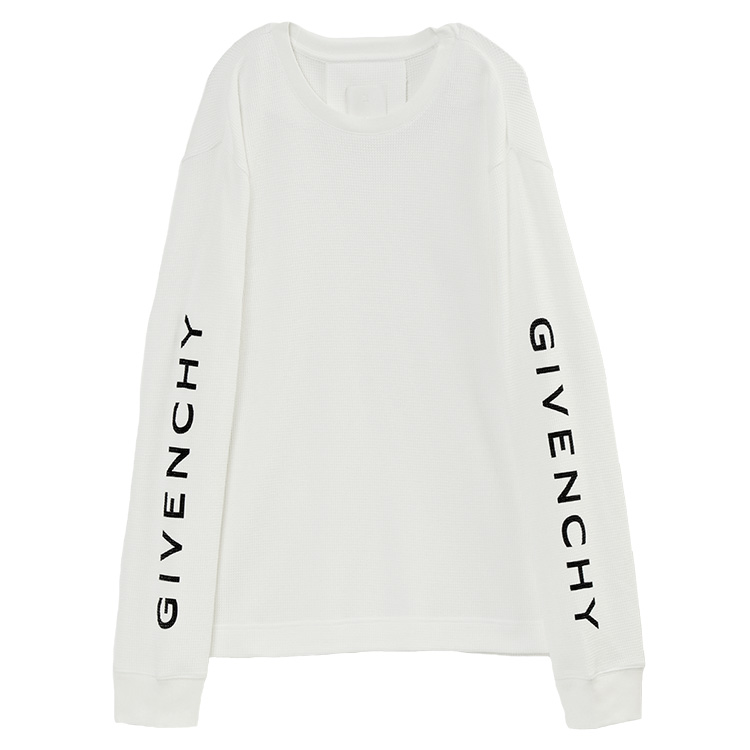 ジバンシィ GIVENCHY サーマル ロンT 長袖 Tシャツ BM71GG30RX-100