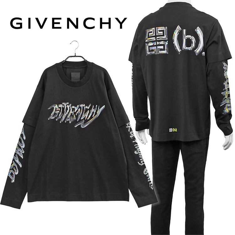 GIVENCHY × BSTROY コラボ ダブルレイヤーTシャツ