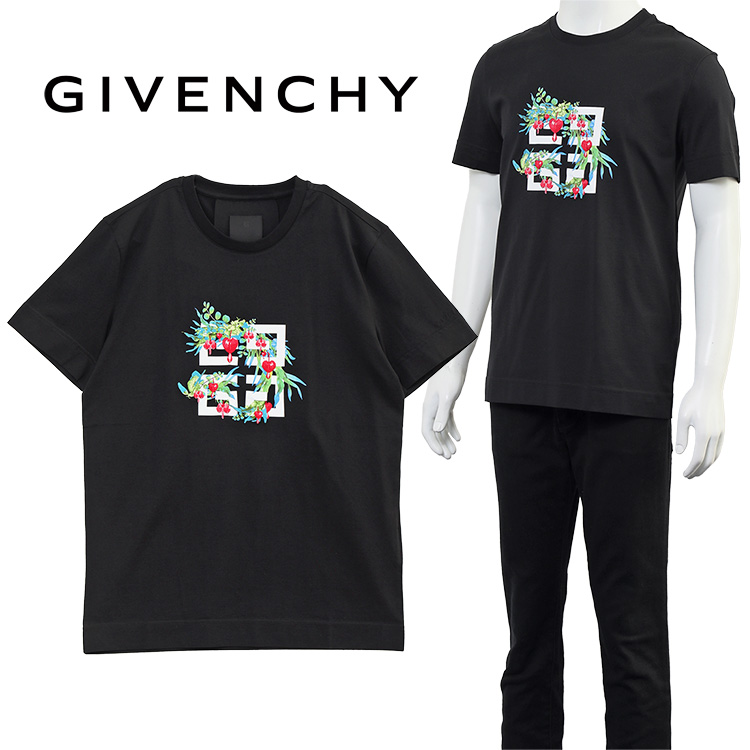 定番超激安Givenchy ジバンシー Tシャツ 花柄 ジバンシィ トップス