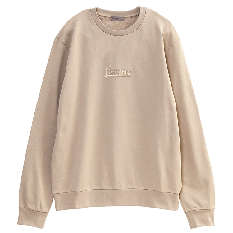 HERNO（ヘルノ） リゾート HERNO RESORT 同色ロゴ トレーナー 