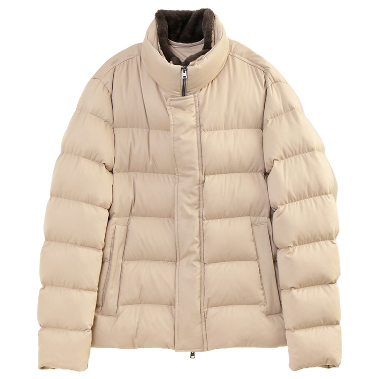 HERNO（ヘルノ） ポーラテック エコファー ダウンジャケット ARENDELLE