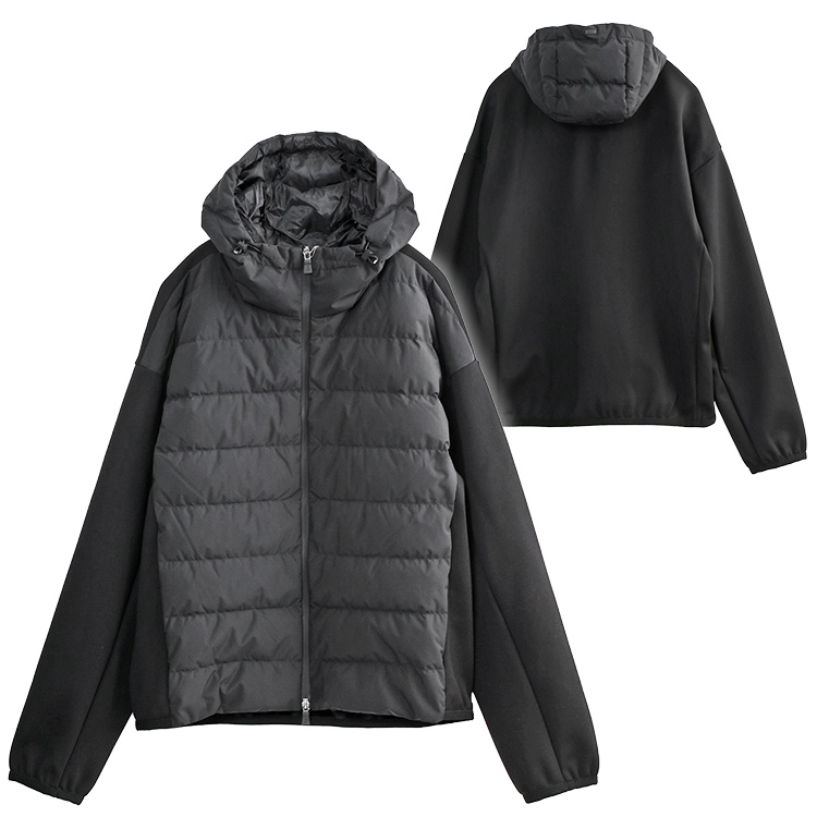 HERNO（ヘルノ） ジャージー + ダウン コンビネーション ジャケット