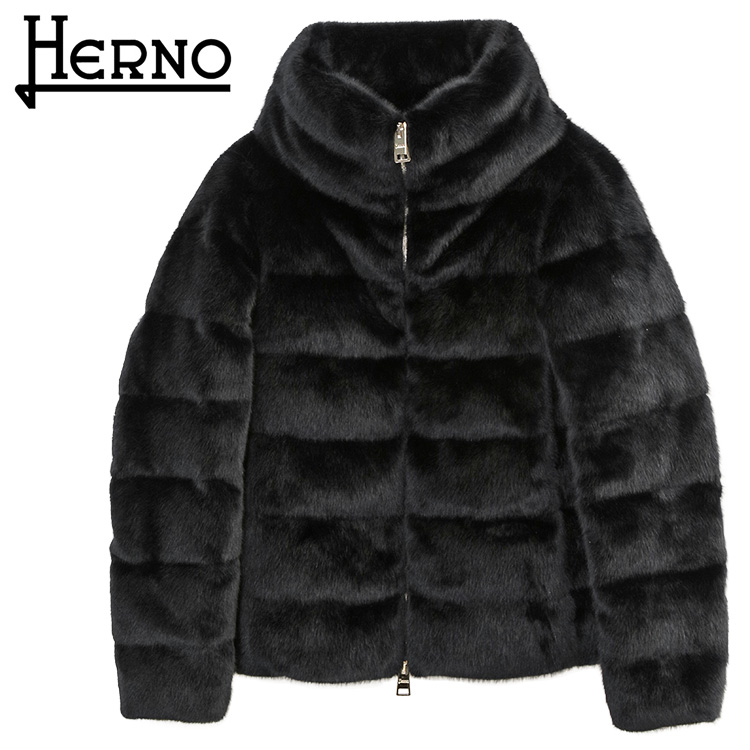 HERNO（ヘルノ） ダウン レディース ヌートリアライクファー