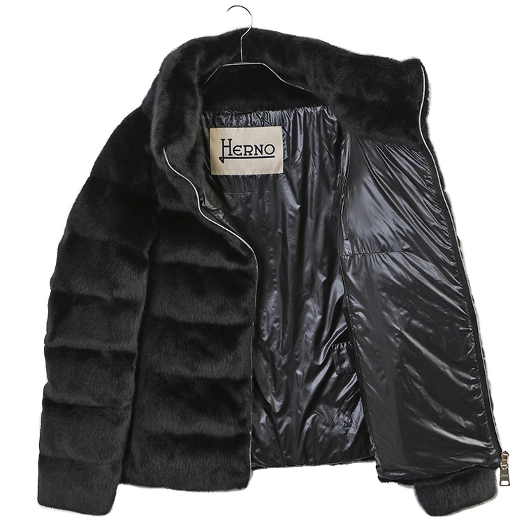 HERNO（ヘルノ） ダウン レディース ヌートリアライクファー