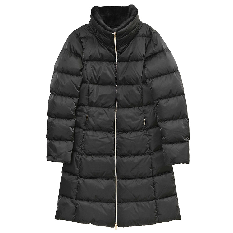 HERNO（ヘルノ） ダウン レディース フェイクファー ダウンコート