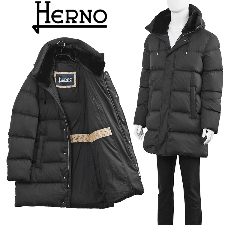 HERNO（ヘルノ） ダウン アレンデール ダウンコート フェイクファー
