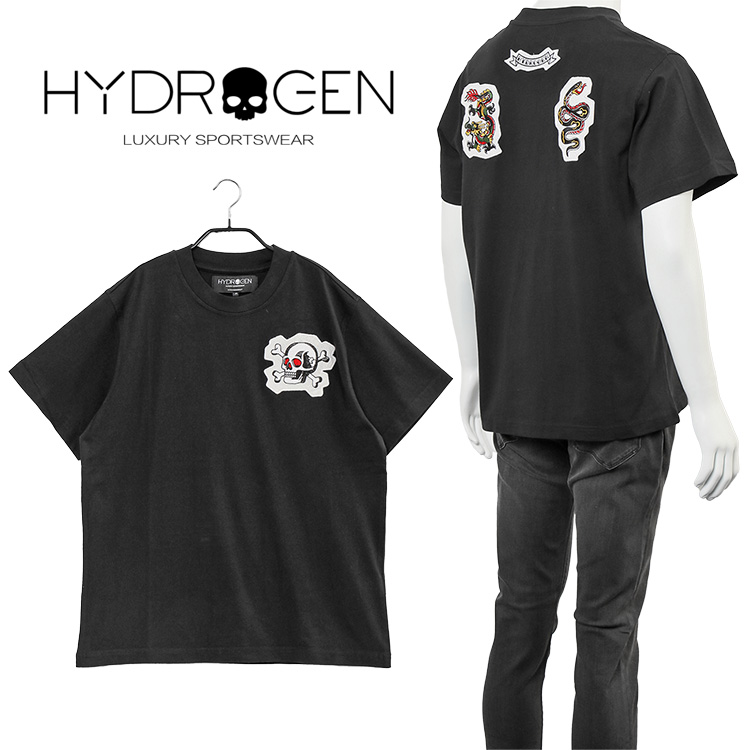 ハイドロゲン HYDROGEN タトゥー ワッペン Tシャツ 300638