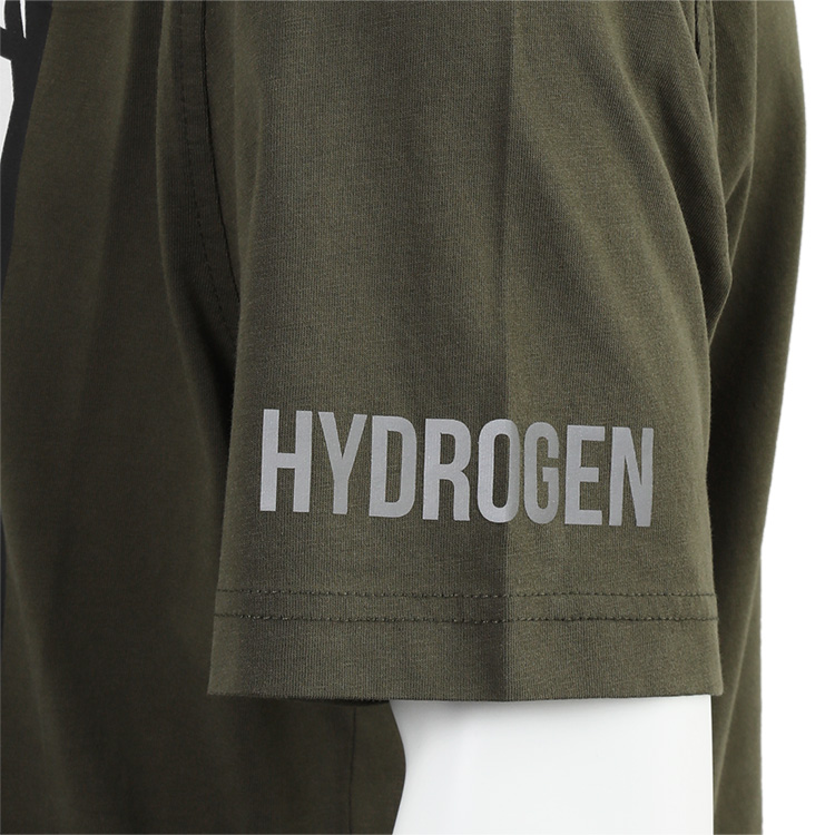 ハイドロゲン HYDROGEN テニスコート スカル Tシャツ T00720-G77