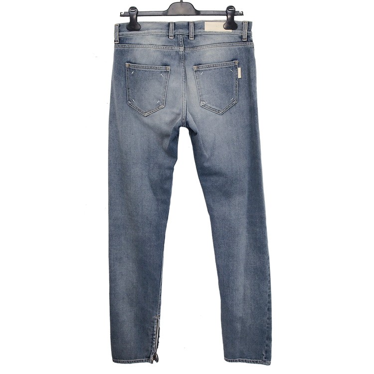 インノミネイト IH NOM UH NIT ジーンズ フロントロゴ 裾ジップ I0812