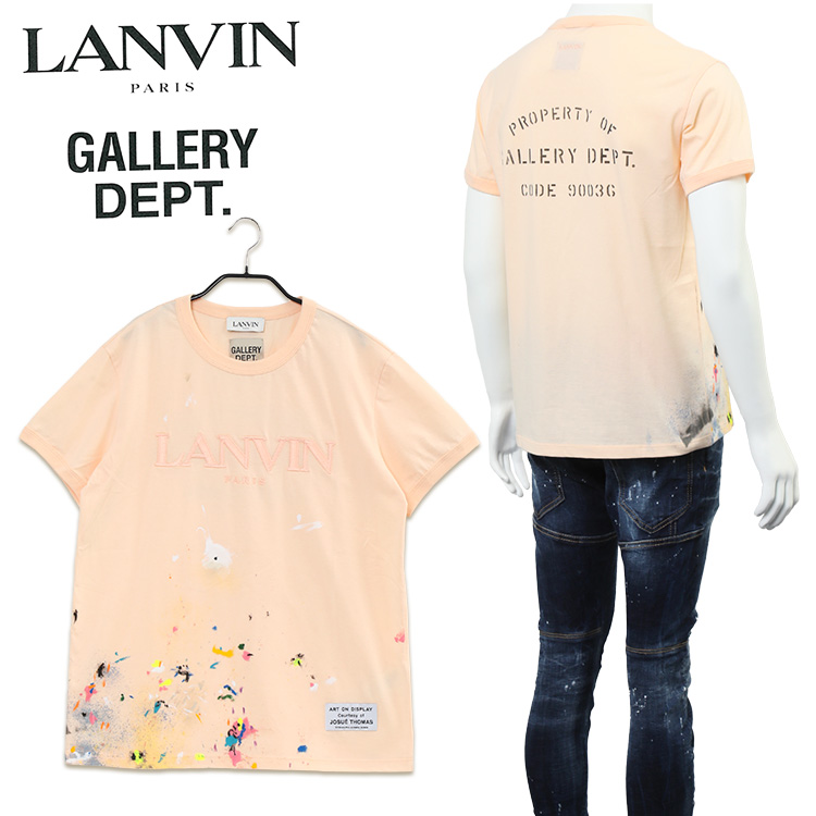 LANVIN × GALLERY DEPT. コラボ Tシャツ RU-TSG007-J007-P22-S1