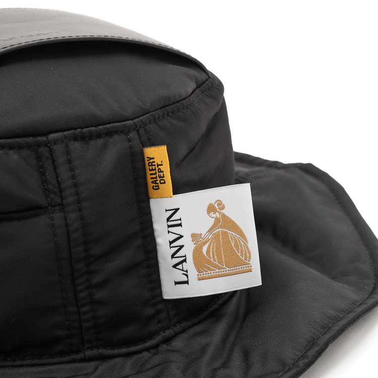 GALLERY DEPT. GD X LANVIN BUCKET HAT | BLACK