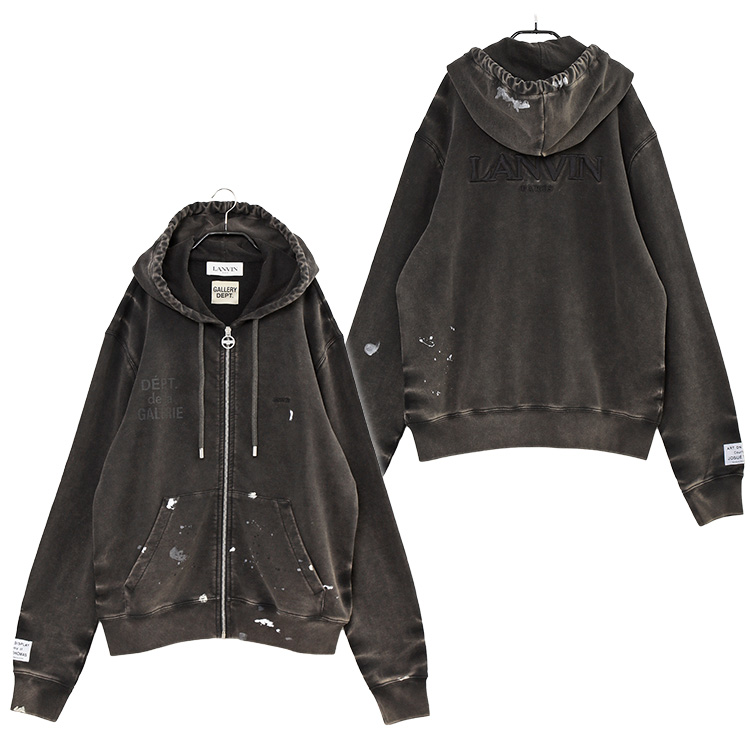 LANVIN × GALLERY DEPT. コラボ パーカー RM-HOG006-J008