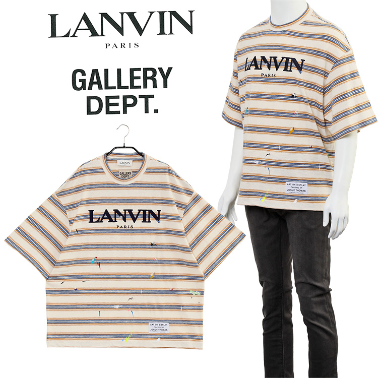 人気商品 DEPT. GALLERY × LANVIN コラボ RM-TSG009-J043-P22-S1 Tシャツ 半袖 カラー:S1 -  www.haabujigk.in