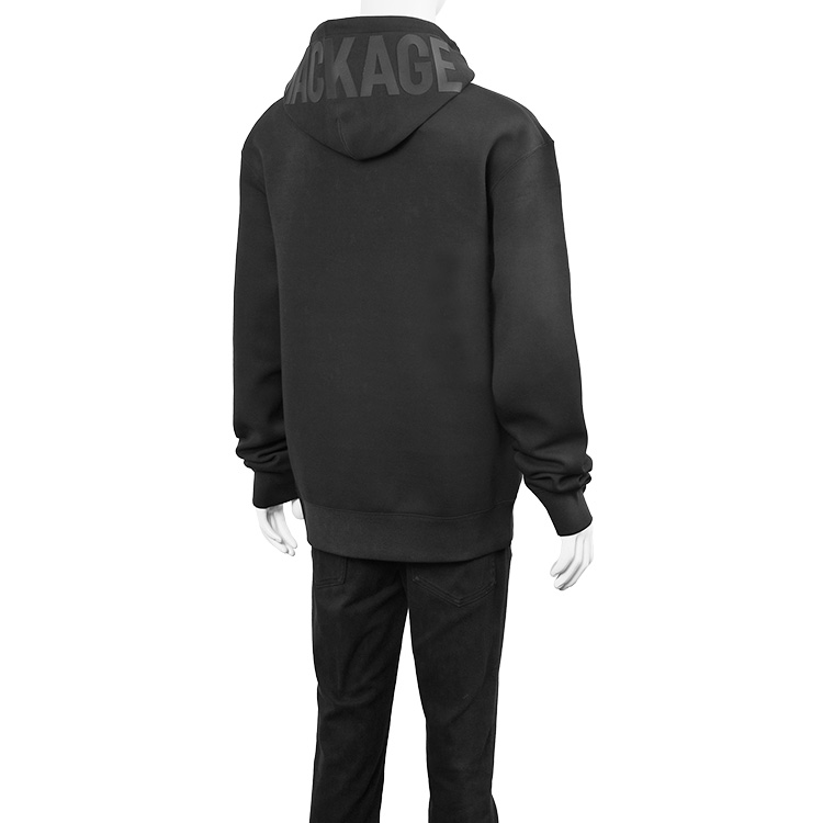 Mackage マッカージュ 同色ロゴ パーカー ダブルフェイスジャージー