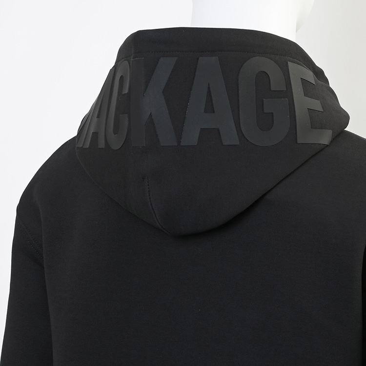 Mackage マッカージュ 同色ロゴ パーカー ダブルフェイスジャージー