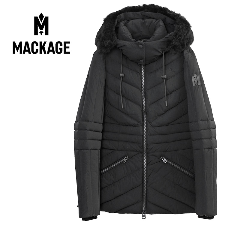 Mackage マッカージュ レディース ダウンジャケット シープファー