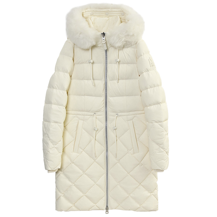 ✨️新品未使用タグ付き✨️MACPHEE ホワイトダウンコート Mackage マッカージュ レディース ダウンコート シープファー XENA-SH