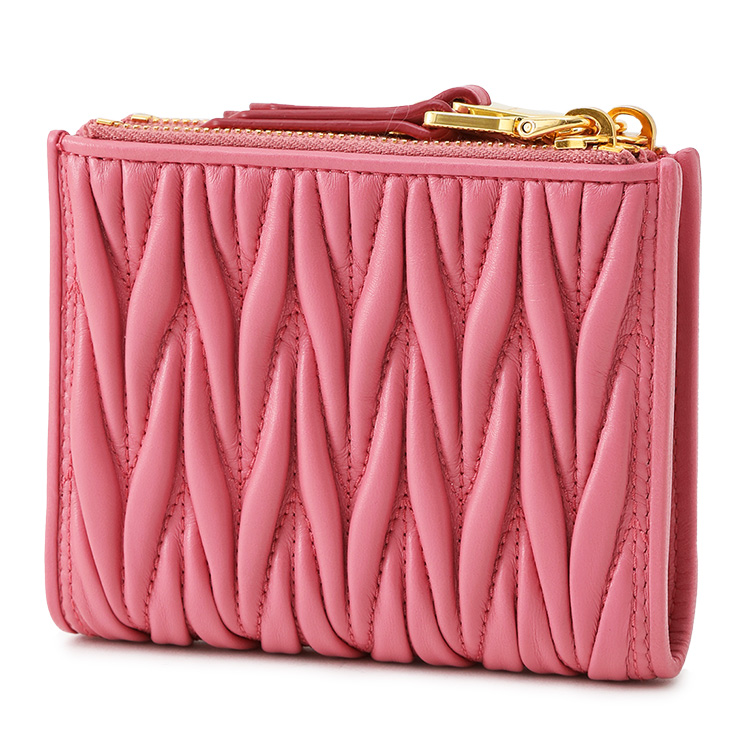 miumiu ピンク 長財布 マテラッセレザー 楽天市場】miumiu(ミュウミュウ) マテラッセ ビジュー 長財布