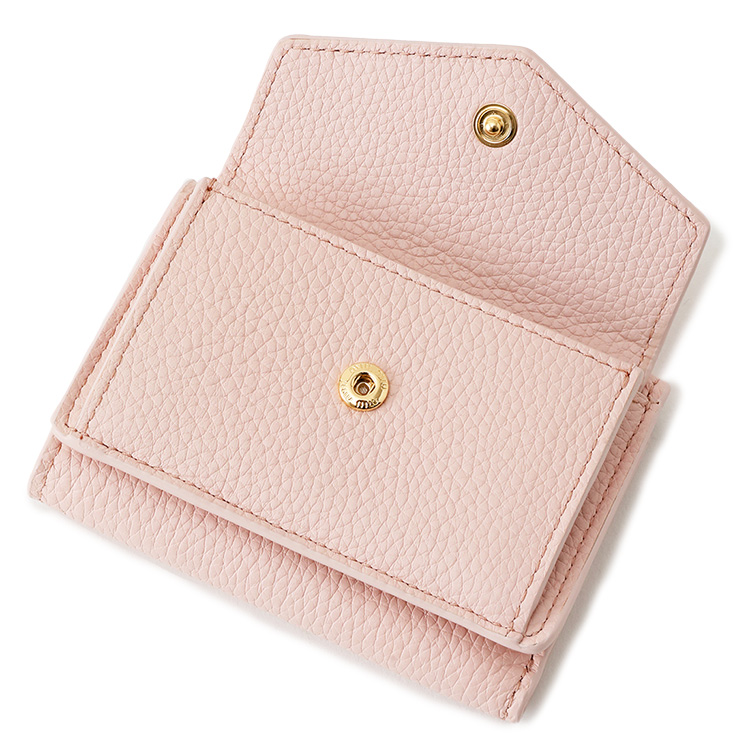 miu miu（ミュウミュウ） 三つ折り財布 5MH021-ADT7-F0LOZ ジェム