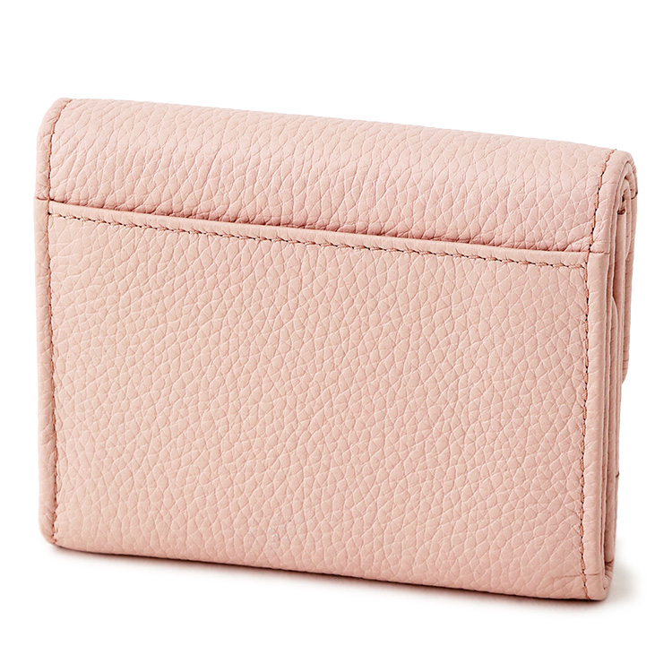 miu miu（ミュウミュウ） ヴィッテロダイノレザーフラップ付 折り財布