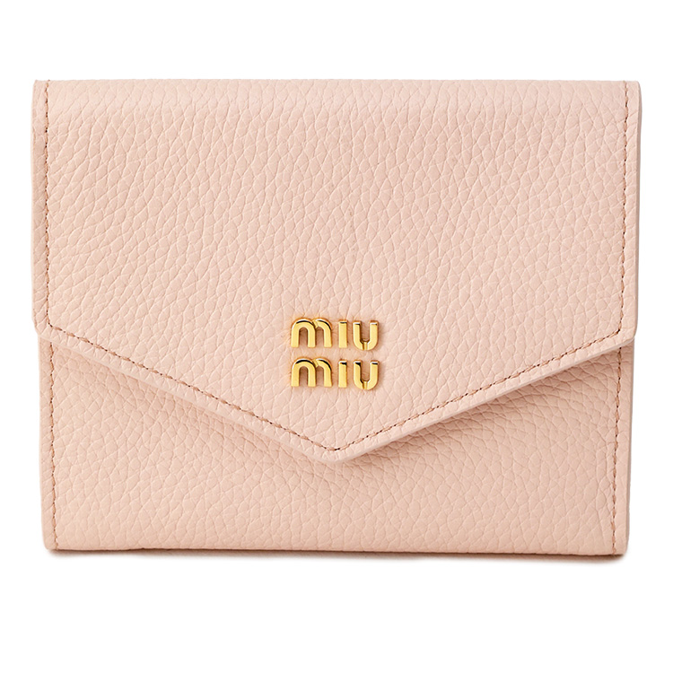miu miu（ミュウミュウ） 三つ折り財布 MIUMIU 5MH040 ADT7 F0LOZ