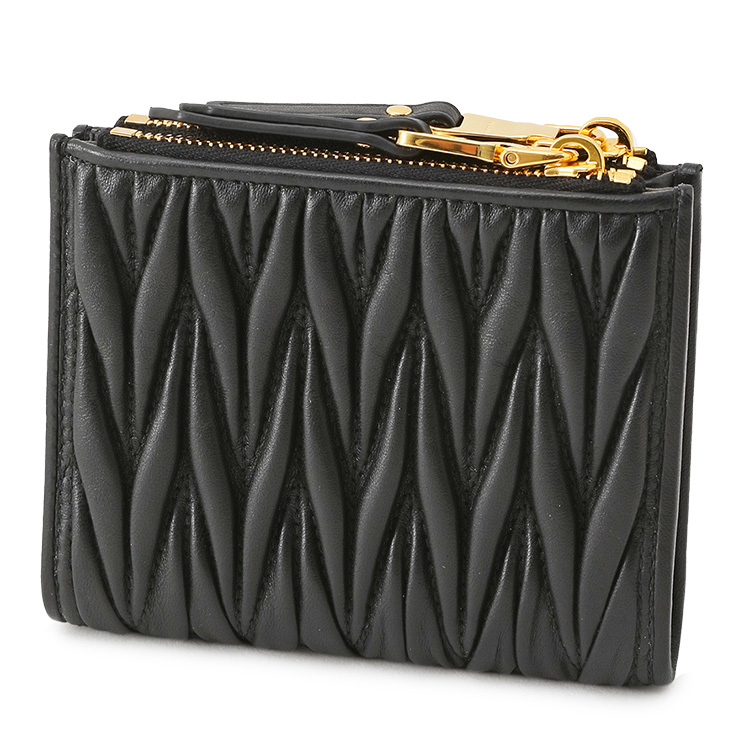 miu miu（ミュウミュウ） 二つ折り財布 MIUMIU 5ML024 AFPP F0002