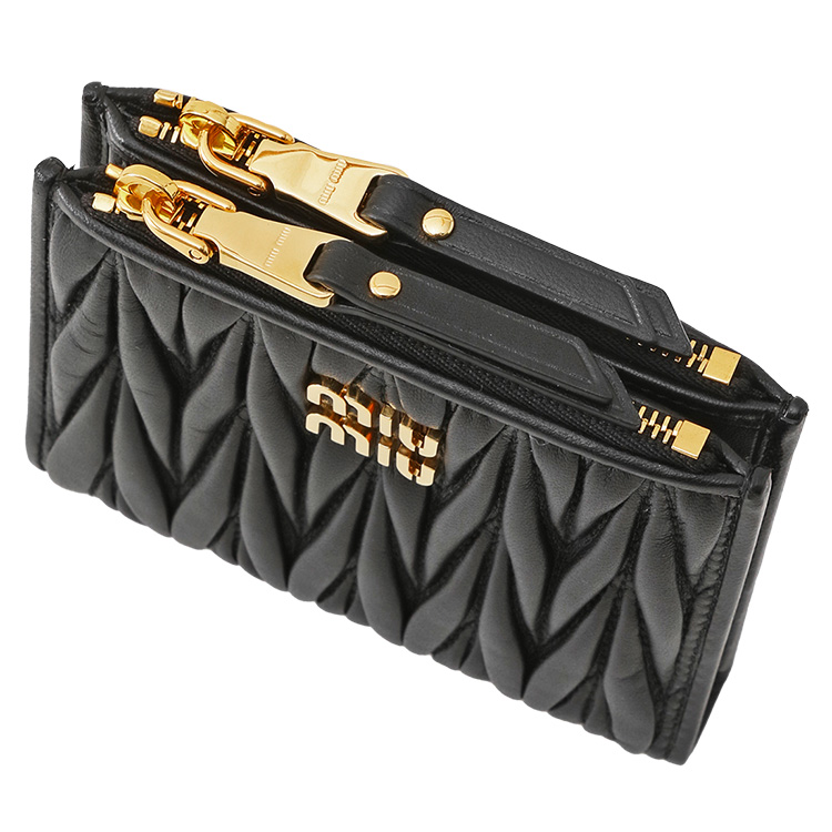 miu miu（ミュウミュウ） 二つ折り財布 MIUMIU 5ML024 AFPP F0002