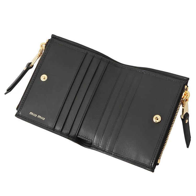 miu miu（ミュウミュウ） 二つ折り財布 MIUMIU 5ML024 AFPP F0002