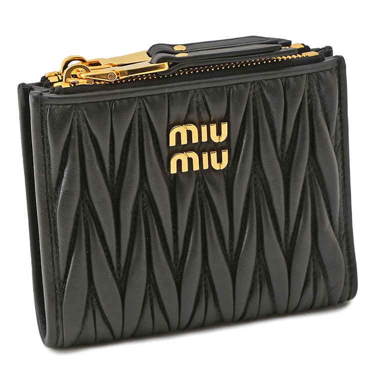 miu miu（ミュウミュウ） 二つ折り財布 MIUMIU 5ML024 AFPP F0002