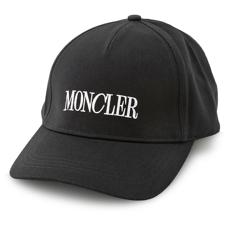 【新品】MONCLER Matt Black キャップ 帽子 ゴルフ ギフト包装 MONCLER（モンクレール） MONCLER Matt Black ベースボールキャップ