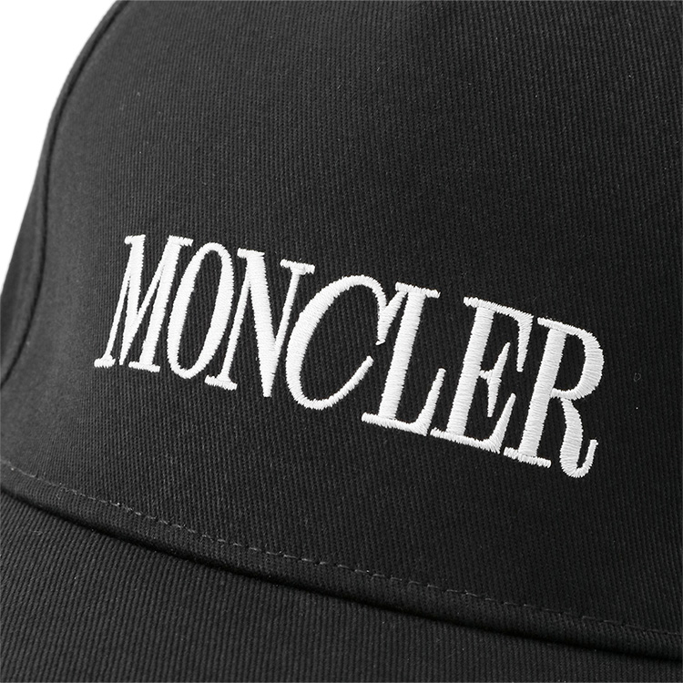 MONCLER（モンクレール） MONCLER Matt Black ベースボールキャップ