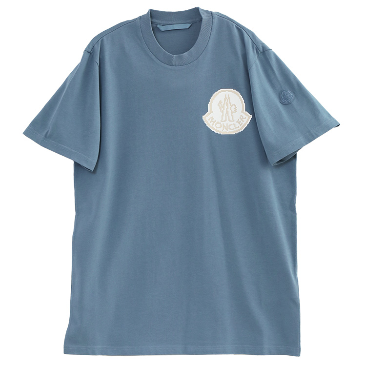 ☆MONCLER☆デジタルレンズ ロゴ 半袖 Tシャツ 正規品 MONCLER モンクレール Tシャツ デジタル レンズロゴ 8C000-04