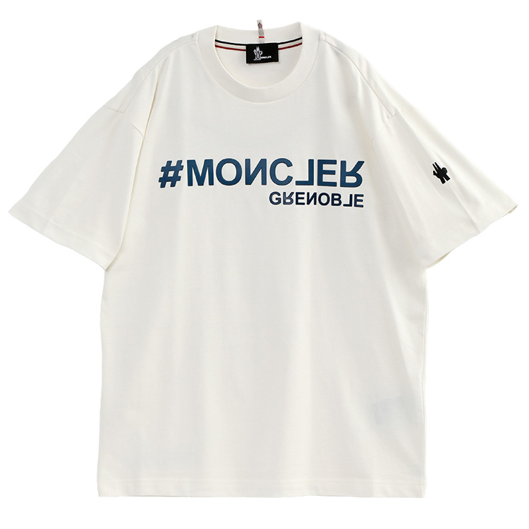 MONCLER GRENOBLE Tシャツ エンボスロゴ 8C000-06-83927-041
